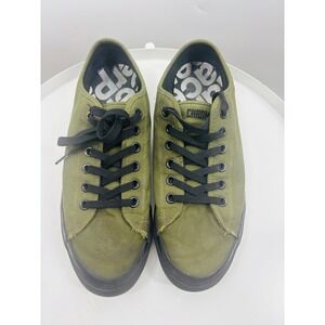 Chrome Industries Dima 3.0 Panaracer Olive Green Canvas Cycling Sneakers Mens 11